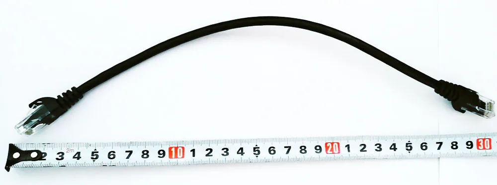 Популярный товар MORLDGJ 0 3 м круглый кабель UTP CAT6 Ethernet кабели 30 см Сетевой провод RJ45