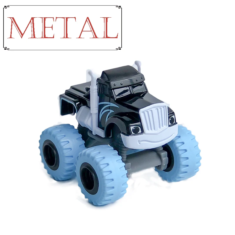 

METAL Diecast Car Toys Russian Miracle Crusher Truck Vehicles Figure Toys For Children Birthday Gifts Kid Boy Toys Y19021602