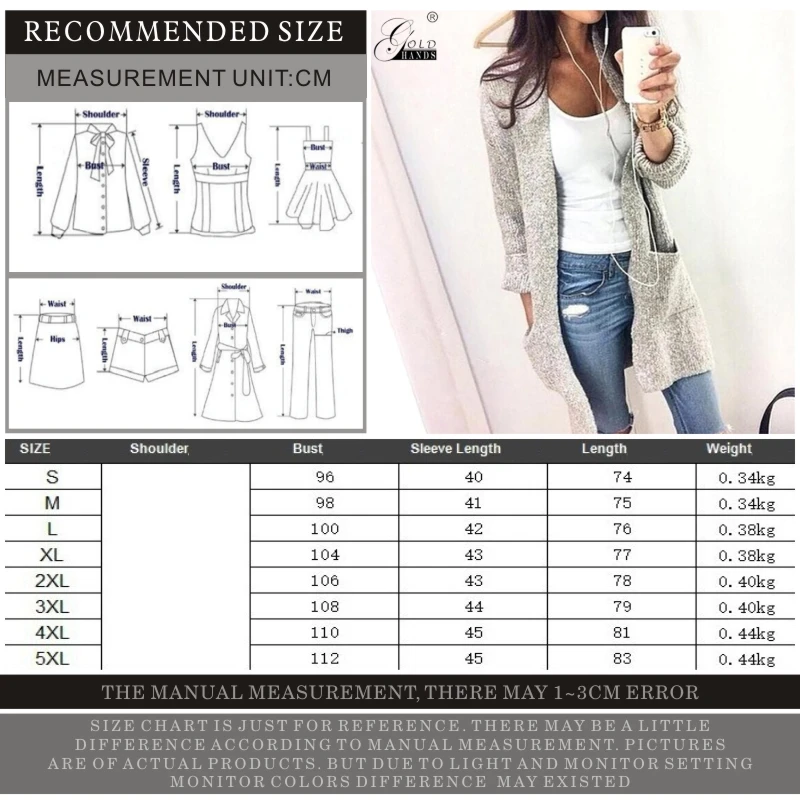 Свободный длинный кардиган золотистого цвета с треугольным вырезом и длинным