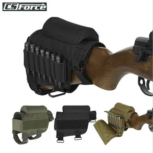 Hunting Gun Cartridge Holder 7 Rounds Airsoft Rifle Shotgun Bandolier Ammo Shell Holder Military Tactical Bullet Carrier Holster