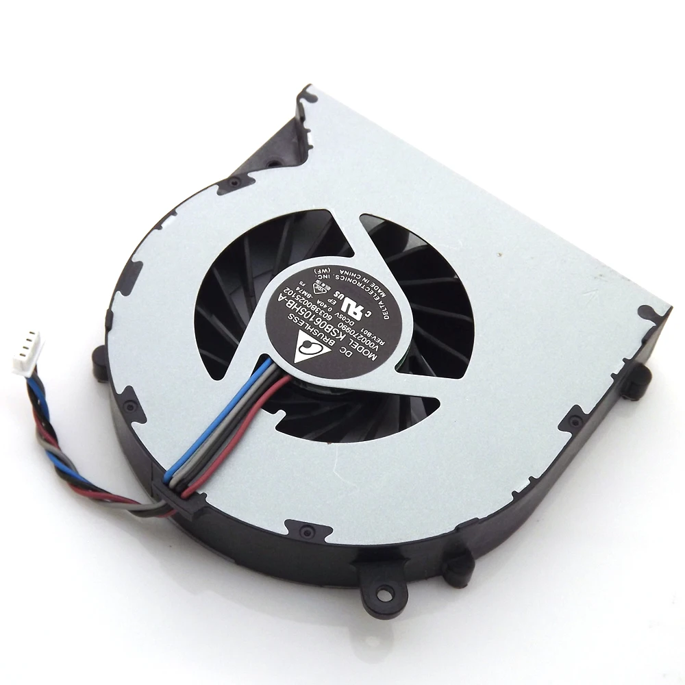 Новый KSB06105HB A DC5V 0.4A вентилятор охлаждения для Toshiba L850 L850D C850 C855 C855D Вентилятор