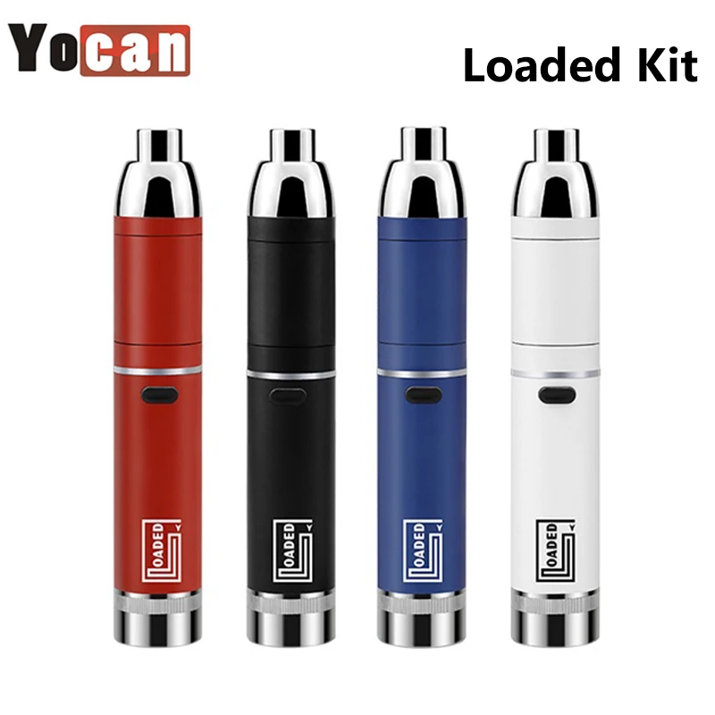 Оригинальный Yocan загружен восковый парогенератор комплект 1400 мАч встроенный
