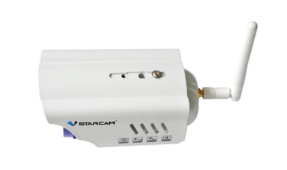 VStarcam 2 ШТ. HD 720 P Открытый Wi-Fi Ip-камера + Беспроводной NVR Комплект С 7 дюймов Емкостный