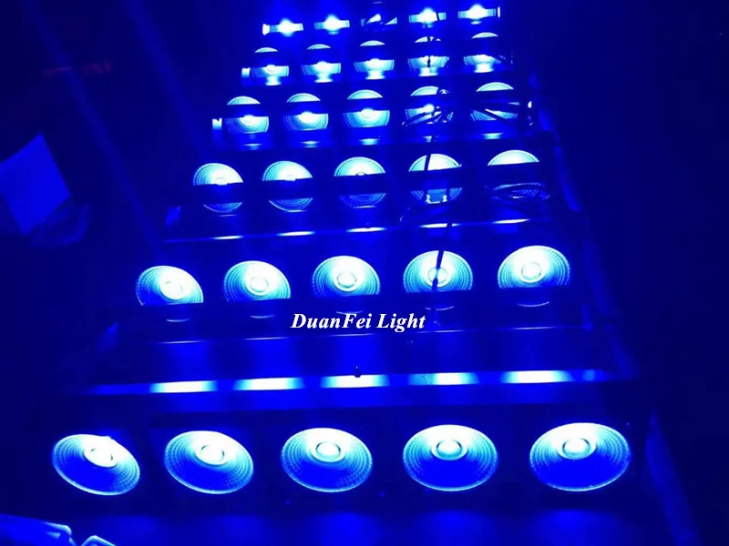 СВЕТОДИОДНЫЙ Осветитель RGB 5x30 Вт осветительный прибор dmx сменный цвет COB