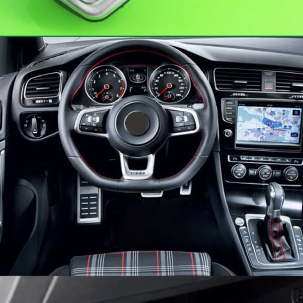 OEM 4 шт. Комплект Спортивный топливный тормозной упор для ног MT педаль VW Golf MK7 без