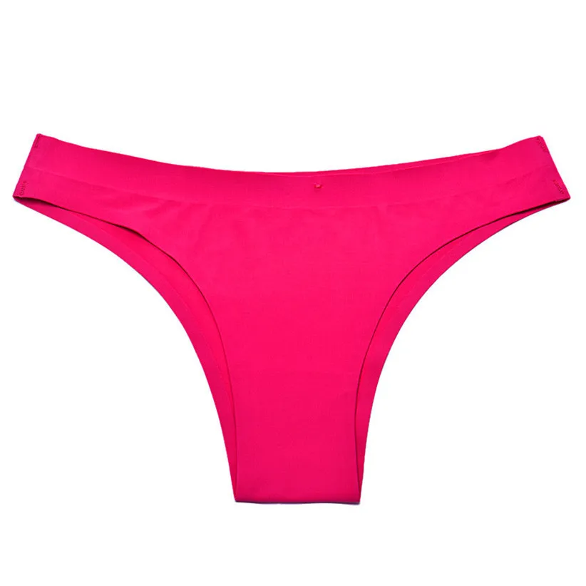 hot pink Chamsgend, дизайн, женское Бесшовное сексуальное нижнее белье, трусы, удобное нижнее белье, милая и низкая красота, July23, Прямая поставка - Цвет: hot pink
