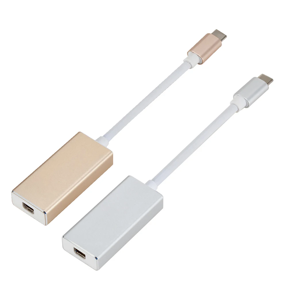 USB 3 1 порт для Mini DisplayPort конвертер 4K 1080P ноутбука ПК Дисплей Type-C DP адаптер Apple Mac Macbook