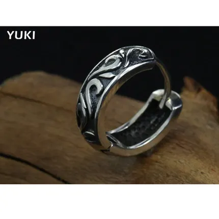 Серьги для мужчин женские серьги уникальные украшения из стерлингового серебра