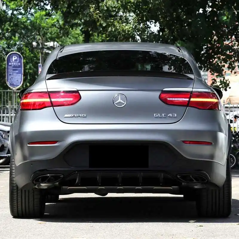 Спойлер для Mercedes GLC Class Coupe GLC300 GLC250-, спойлер для Benz GLC Coupe GLC43 GLC260, Спойлер ABS, задний спойлер для автомобиля