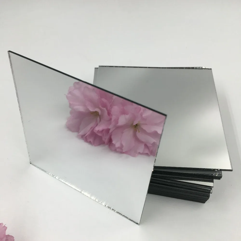 Квадратная зеркальная плитка MEYA с серебристым и Золотистым Покрытием зеркала