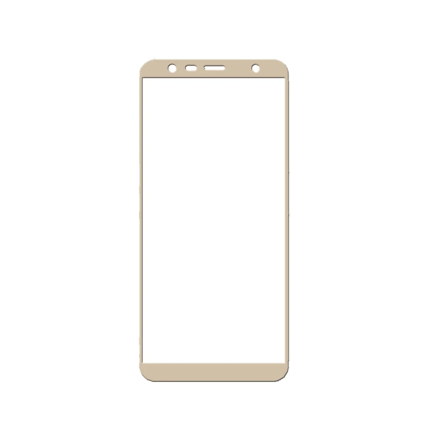Золотой 2 шт Для samsung Galaxy J4/J4 Plus Полное покрытие экрана защитное закаленное стекло для samsung Galaxy J4 plus/J4 стекло - Цвет: Золотой