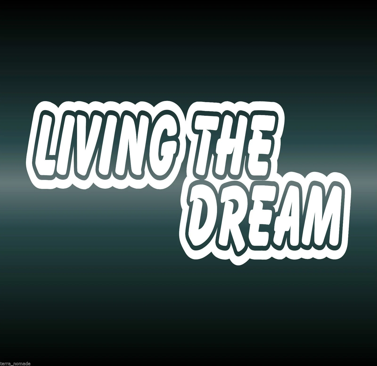 Для стайлинга автомобиля Life the Dream ER|Наклейки на автомобиль| |