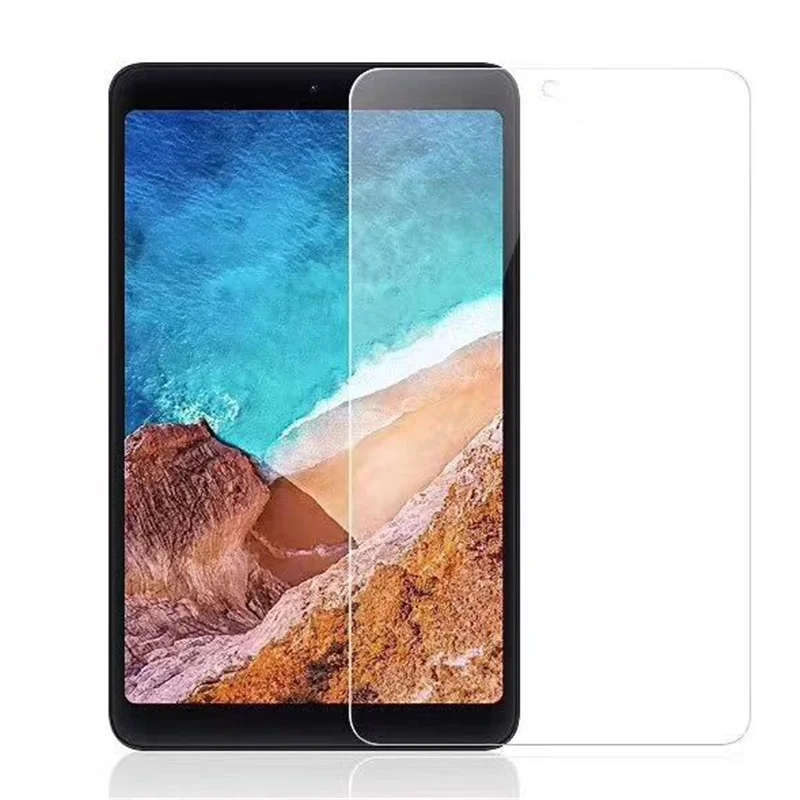 High Quality Folio Leather Stand Tablet Case Cover + Tempered Glass Film Touch Stylus Pen For Xiaomi MiPad Mi Pad 4 8&quot | Компьютеры и