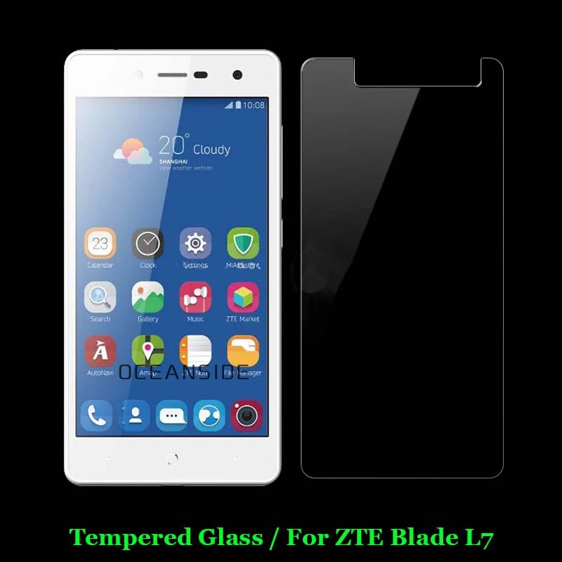 2 шт для zte Blade L7 закаленное стекло для защиты экрана 2,5 9h Защитная пленка для L 7 pelicula de vidro