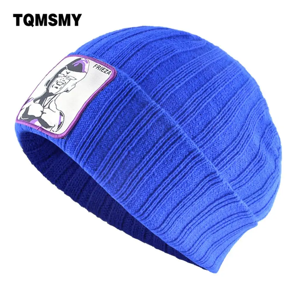 Вязаная шапка TQMSMY для мужчин и женщин Модная вязаная с нашивкой Фриза уличная