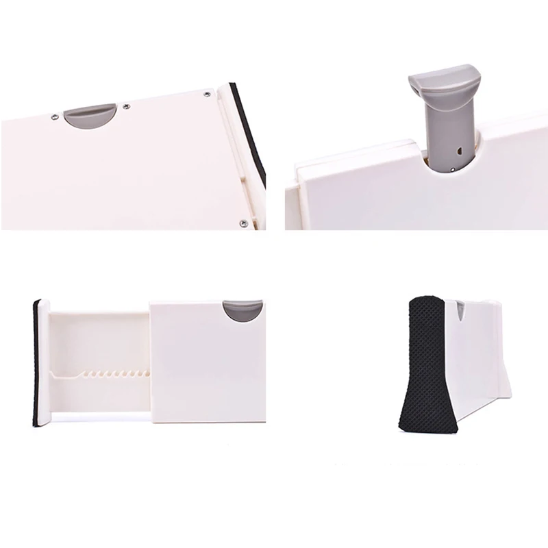 Adjustable Drawer Storage Rack Clapboard Cabinet Grid Holder Organizer Home Office Living Room Kitchen Partition Divider |