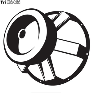 Tri Mishki HZX211 15*16.8см 1-4шт прикольные  виниловые наклейки на авто dolbit normanl'no долбит нормально наклейки на машину наклейка для авто стикеры