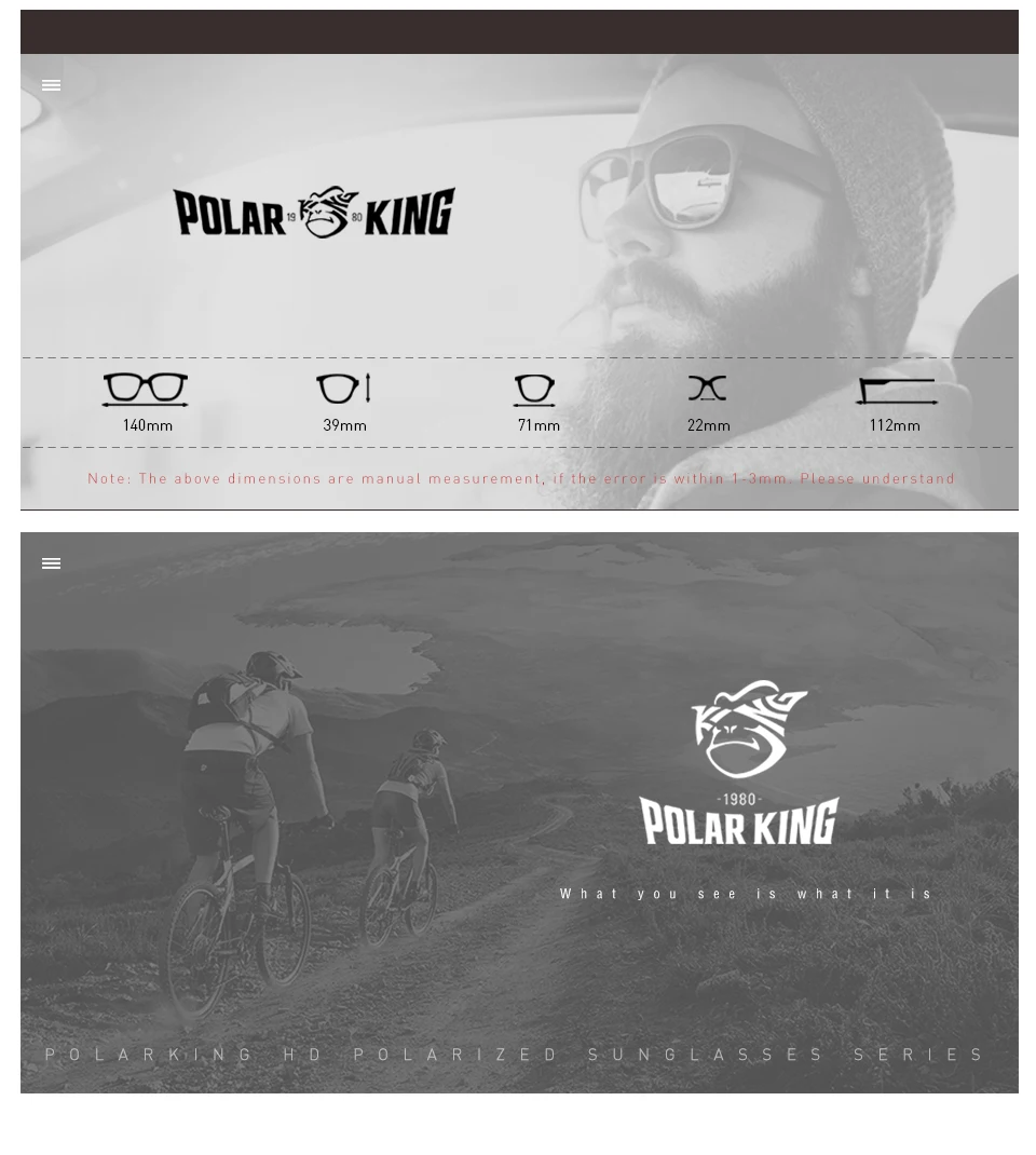 POLARKING Марка Модельер Поляризованные Мужчины Солнцезащитные Очки Вождения Спортивные Солнцезащитные Очки Для Мужчин Рыбалка Очки Очки