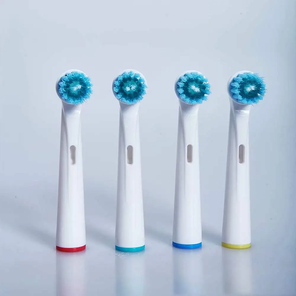 Сменные насадки для электрической зубной щетки Oral B 4x подходят моделей Advance Power/Pro