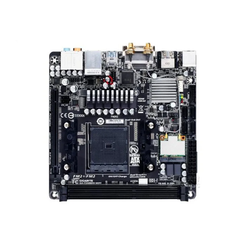 MINI-ITX ITX 17*17 HPTC FM2+ A88X для Gigabyte GA-F2A88XN-WIFI оригинальная настольная материнская плата F2A88XN-WIFI DDR3