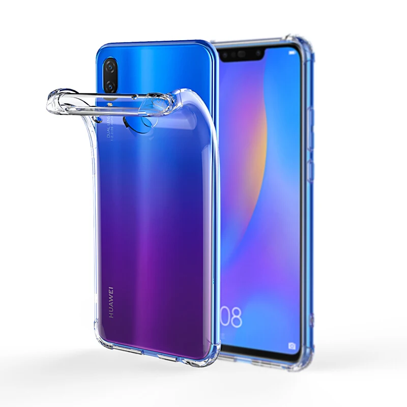 Прозрачный силиконовый чехол для Huawei Nova 3 3i 4 P Smart 2019 P20 P30 Pro P10 P9 P8 lite Honor V20 8X 8C 9 10 7X 6X |