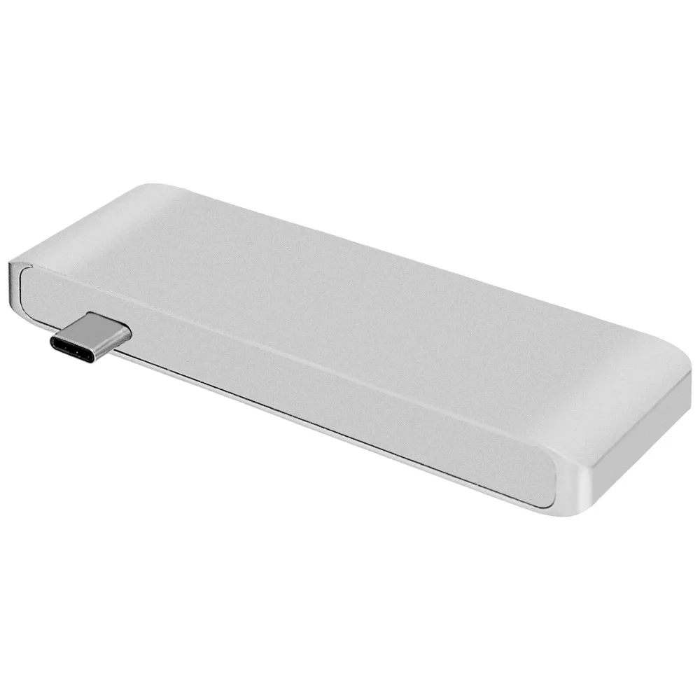 USB C концентратор Thunderbolt 3 док станция для USB3.0 usb3.1 зарядный кабель TF SD карта адаптер