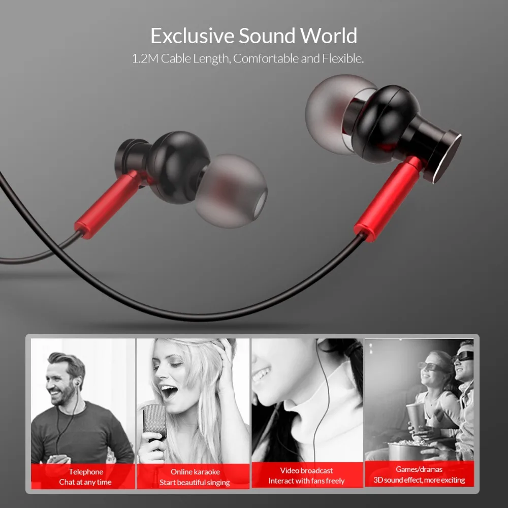 ORICO профессиональные проводные наушники с ультрамягкими басовыми наушниками для