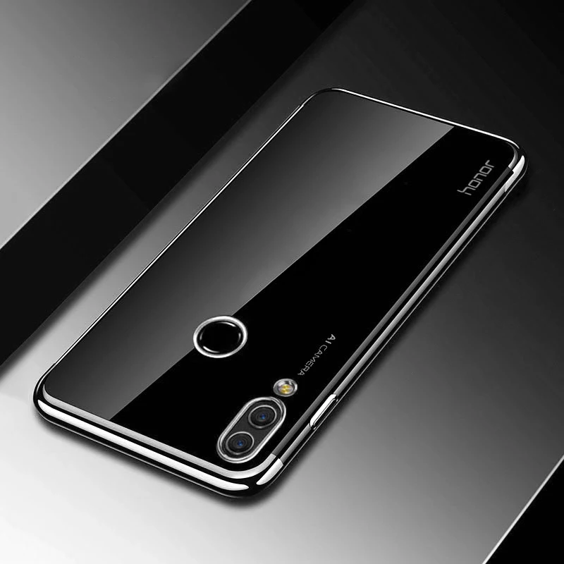 Для huawei Y6 чехол прозрачное покрытие TPU мягкая тонкая силиконовая задняя крышка для huawei Y6 Y7 Pro Y9 Prime чехол для телефона