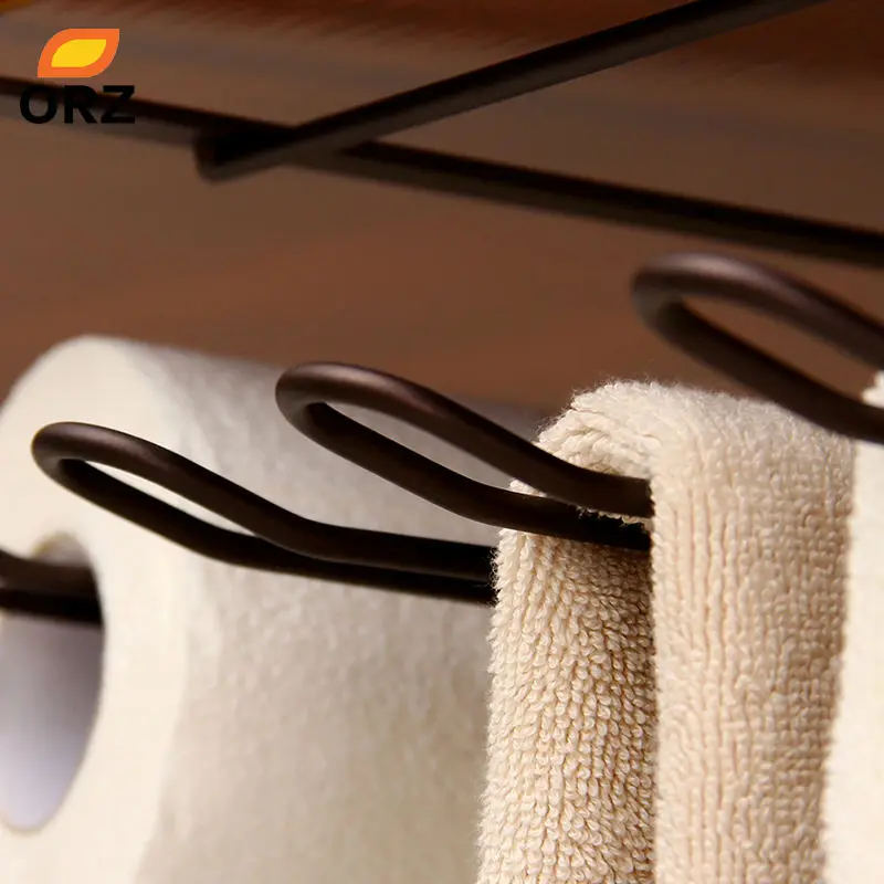 ORZ кухонная стойка для хранения ванной комнаты бумажный шкаф полотенец Держатель