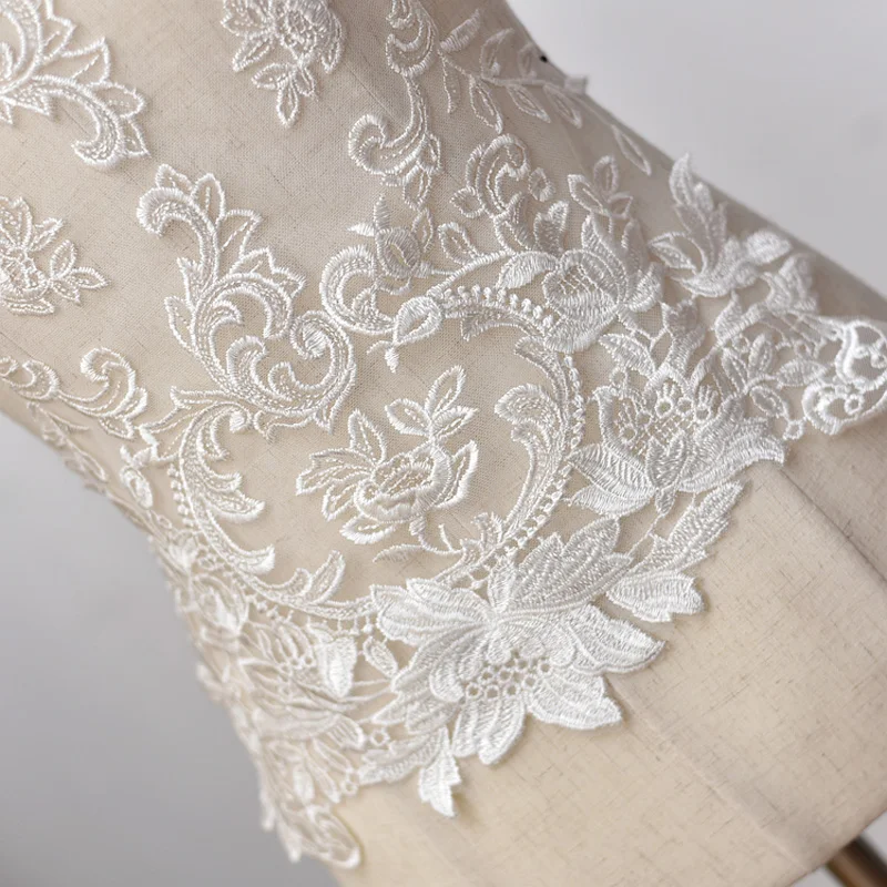 1 шт. Кружевная аппликация с вышивкой|applique lace trim|lace trimlace applique fabric |