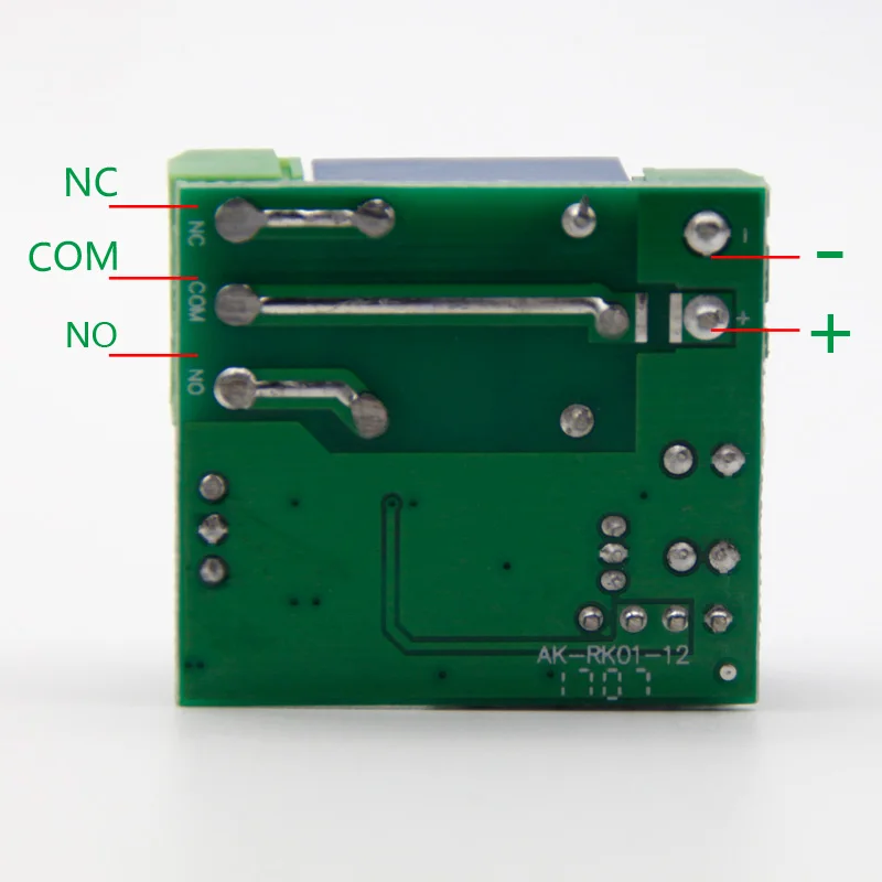 433 МГц Универсальный беспроводной пульт дистанционного управления DC 12 В 1CH