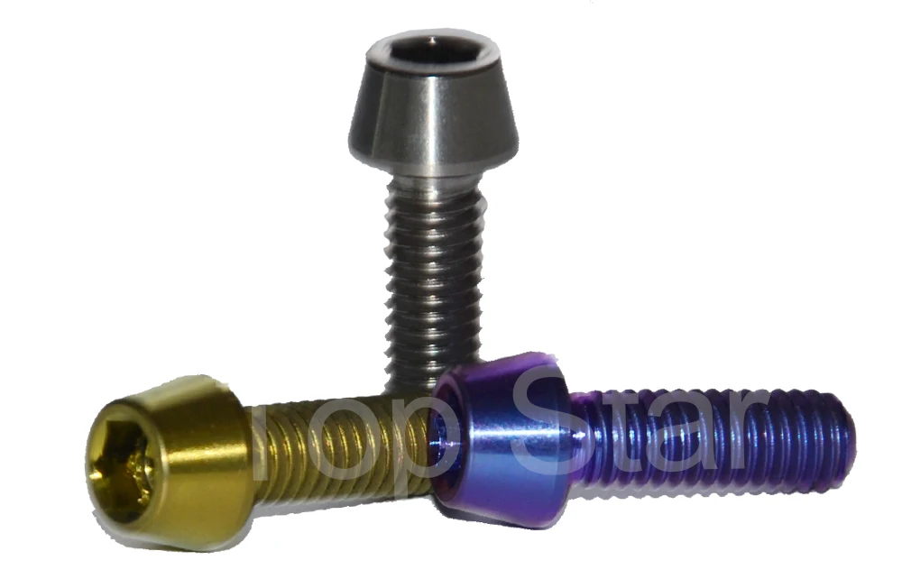 2 шт M6 x 18 класс 5 титановые болты для гоночного мотоцикла|titanium bolts|bolts titaniumtitanium m6 bolt