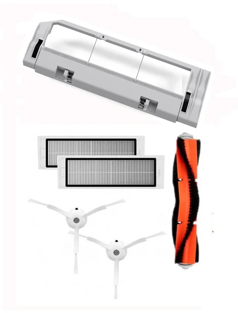 New Main brush Hepa Filter Side Mop Cloths Kit for Xiaomi mijia robot roborock s50 s51 2 | Бытовая техника
