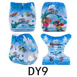 DY9 {AnAnBaby} горячая распродажа Новые тканевые подгузники многоразовые моющиеся тканевые подгузники - Цвет: DY9
