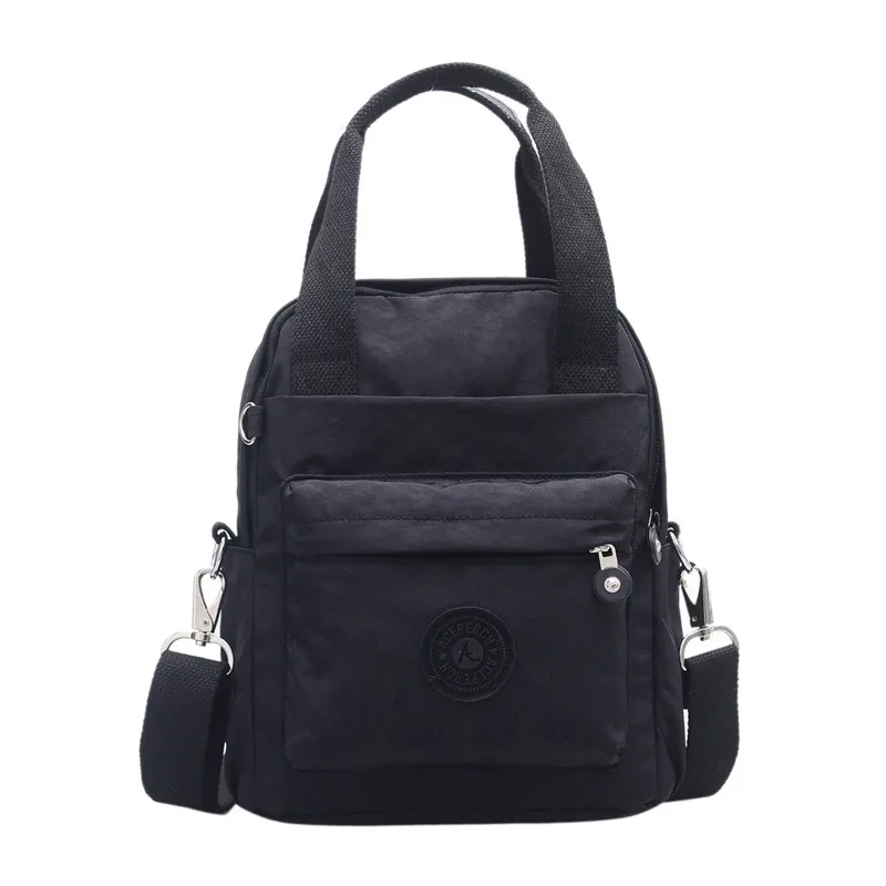 Черный ACEPERCH Мини Женский студенческий Повседневный мини рюкзак Mochila Feminina Mujer дорожные школьные сумки Bolsa Escolar рюкзак - Цвет: Черный