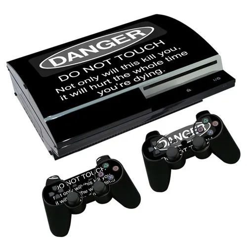 0139 Наклейка на кожу для PS3 Fat playstation 3 консоль и контроллеры для PS3 скины виниловая клеящаяся пленка-пленка Hitman - Цвет: 0139
