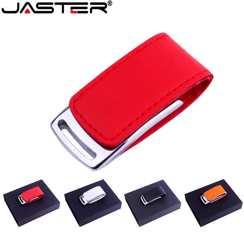 USB флеш-накопитель JASTER usb 2 0 кожаный корпус 4 ГБ 8 16 32 64 | Компьютеры и офис