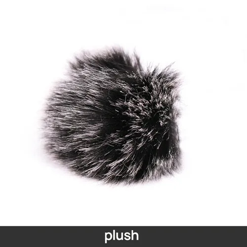 Forzago открытый меховой Микрофон лобового стекла петличный экран для микрофона Boya