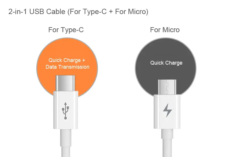 NOHON 2 в 1 USB кабель 8Pin type C Micro для iPhone 7 6 6S Plus iPad iPod для samsung lenovo Nokia LG Android USB провод
