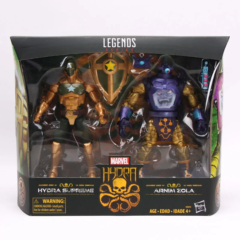 16 см Marvel игрушки Marvel легенды серии Hydra Superme и Arnim zola ПВХ фигурка игрушка Мстителей Коллекционная модель куклы