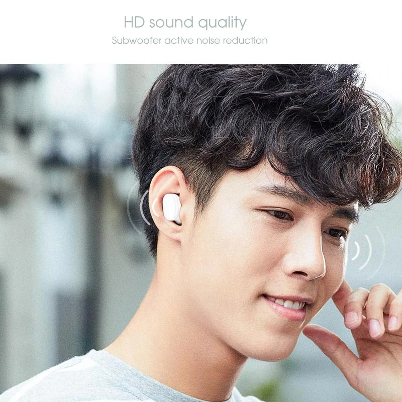Xiaomi Bluetooth наушники Mi AirDots TWS беспроводные вкладыши с микрофоном и зарядным