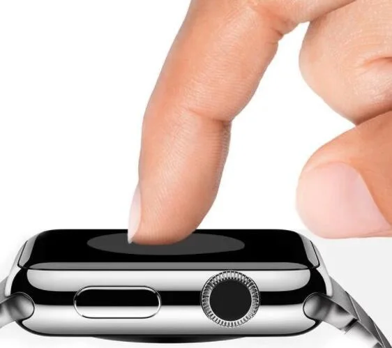 Защитная пленка для экрана Apple Watch SE Series 6 5 4 3 из закаленного стекла 40 мм 44 38 42 фото |