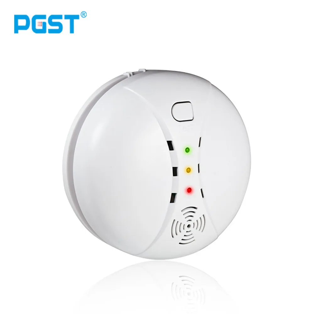 PGST 3 шт./лот 433 МГц беспроводной детектор дыма пожарный датчик для Wi-Fi GSM офисная домашняя система охранной сигнализации автоматический набор Сигнализации s