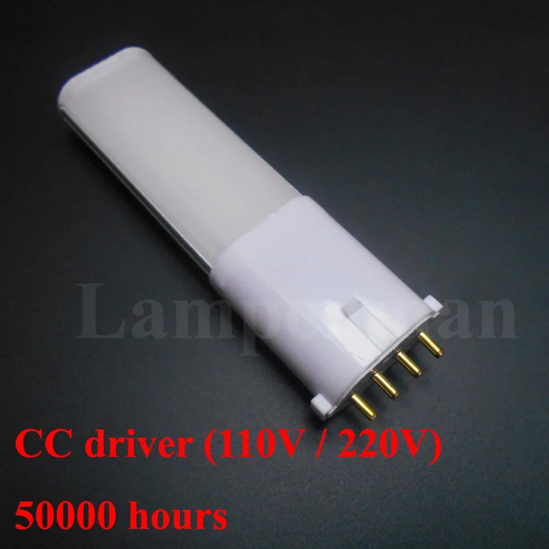 2G7 светодио дный лампы 4 Вт 6 8 10 трубки огни SMD 2835 лампа AC85 265V Epistar 2g7 light tube Лампы PL 110 V