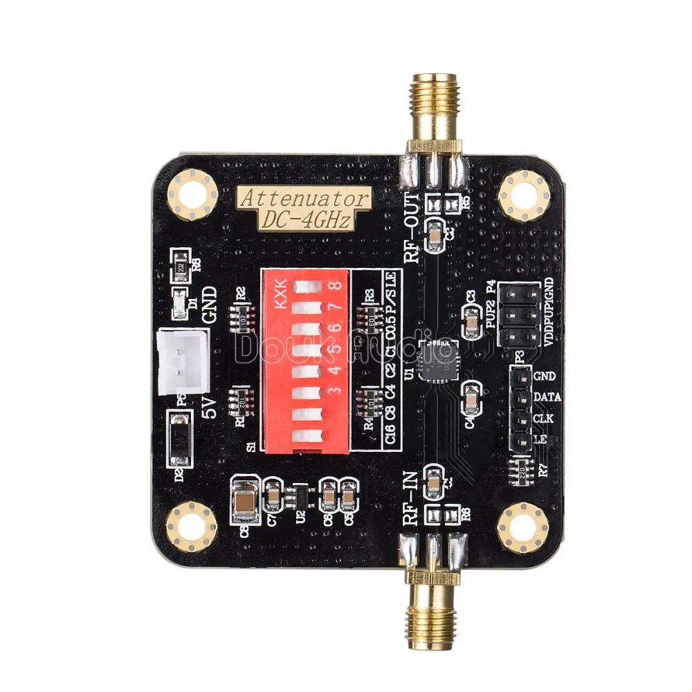 Цифровой радиочастотный аттенюатор DC 4GHz PE4302 с высокой линейностью DSA 0 5 дБ 31