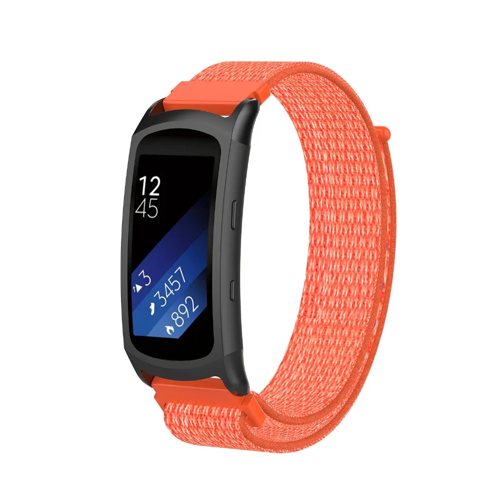 2 в 1 запястье для samsung gear Fit 2 Pro браслет нейлоновый ремешок для samsung Fit2 SM-R360 Смарт часы gear Fit2 Pro ремешок