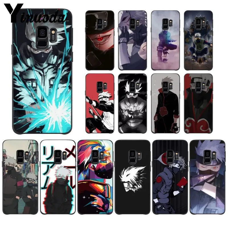 Yinuoda Naruto Kakashi популярный пользовательский ТПУ Телефон чехол для Galaxy S5 s6 edge s7 s8 plus s9