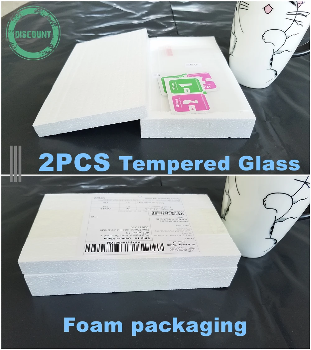 Protector de pantalla para Nokia 5,1, pel&iacute;cula para Nokia 5 2018, vidrio templado para Nokia 5,1, pel&iacute;cula protectora de vidrio de cubierta completa, 2 uds.-3