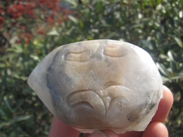 

190g Tibet's natural clear quartz crystal carved Chinese animal specimens of the