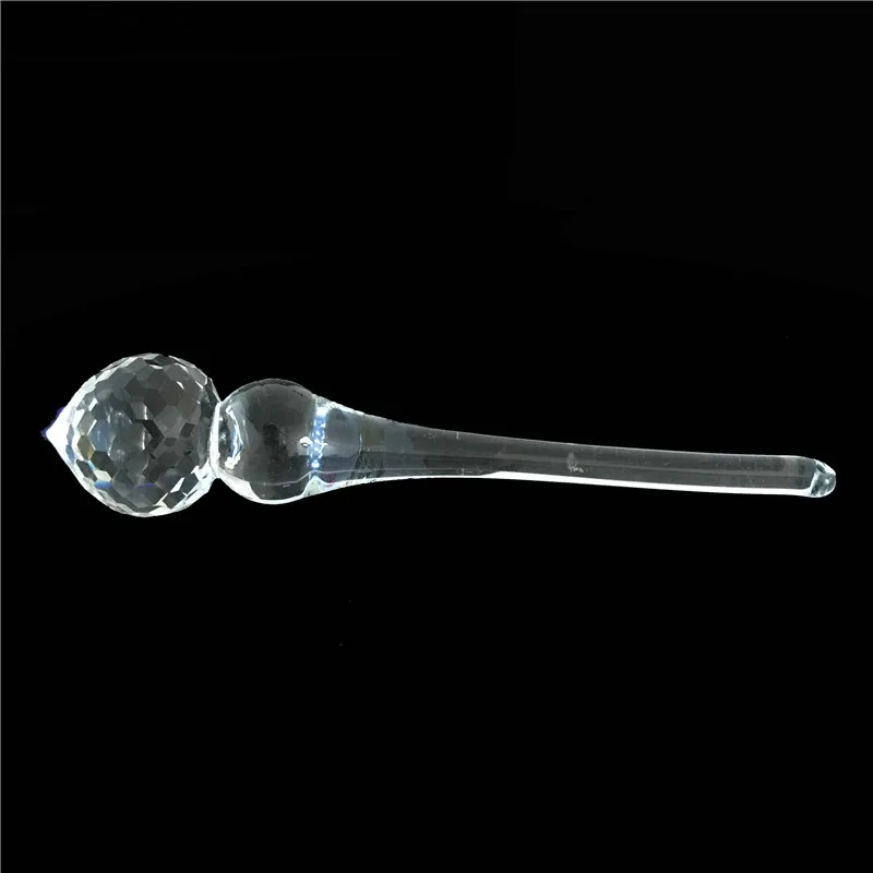 

100pcs/lot 100mm Crystal Glass Drop Prism Pendant Transparent Color For Decoration Free Shipping